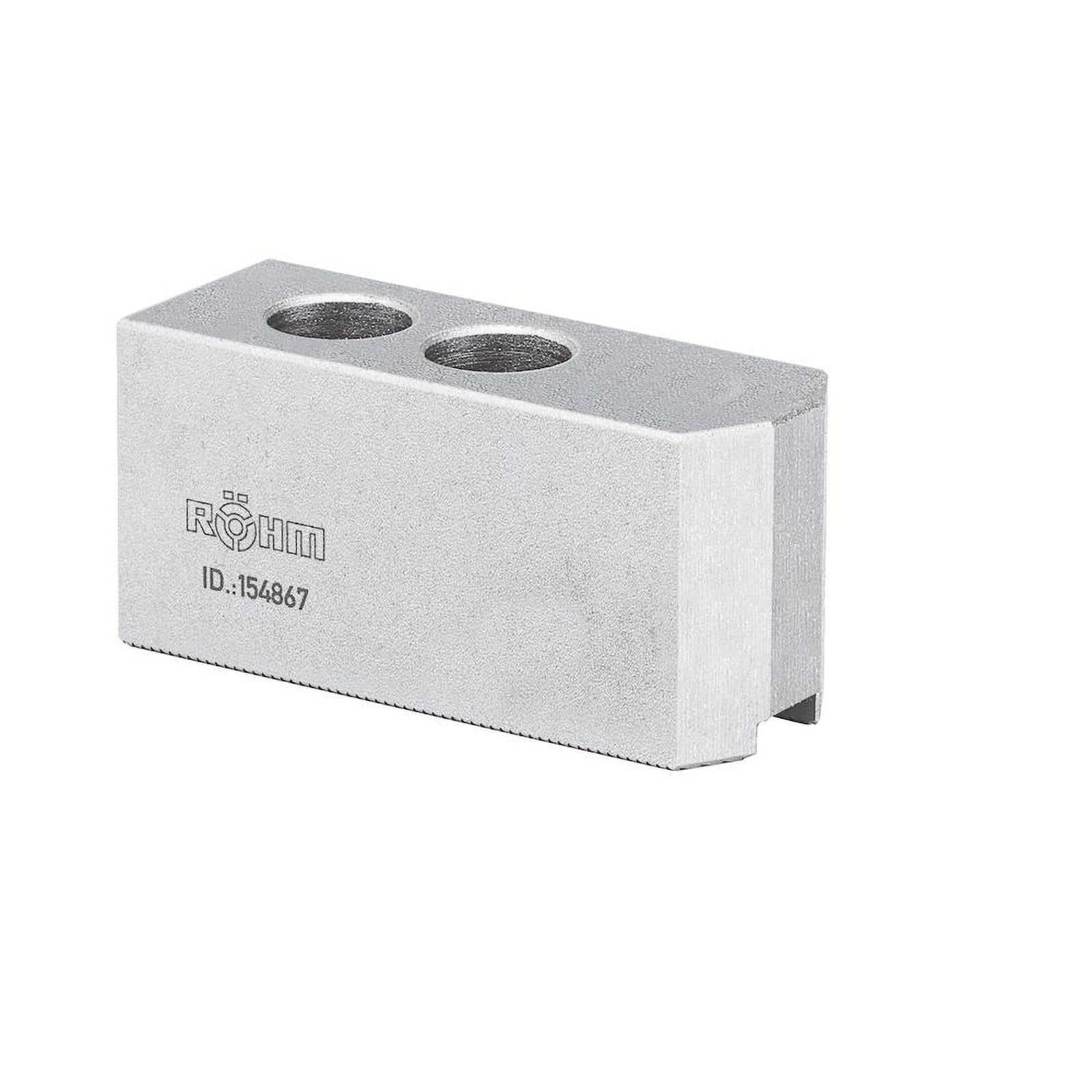 Röhm Aufsatzbacken Größe 315, 3-Backen-Satz, härtbar Spitzverzahnung 60° - 154871