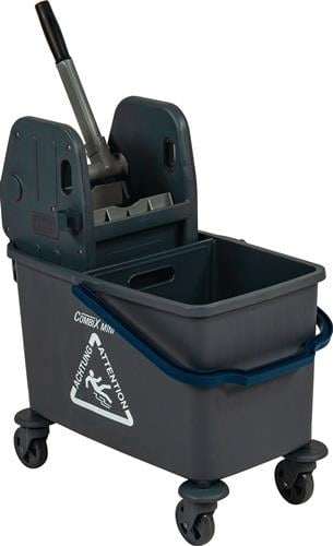 Sprintus Reinigungswagen Eimer 1 x 35 l mit Trennwand, Presse - 301216