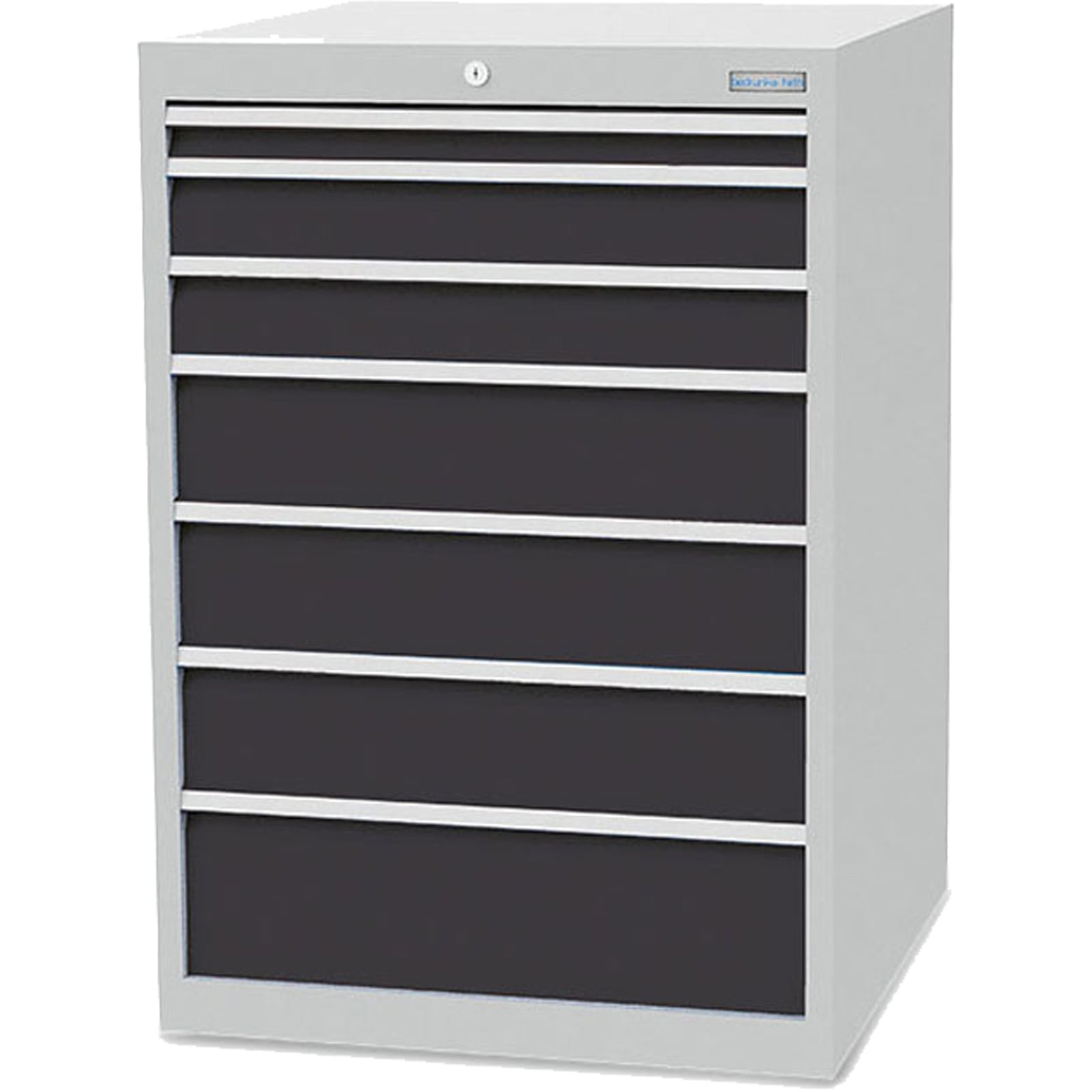 Bedrunka+Hirth Schubladenschrank Tiefe 736 mm R 24-24 7x Schublade BxTxH 705x736x 1.019 mm - 700/1231V10Z