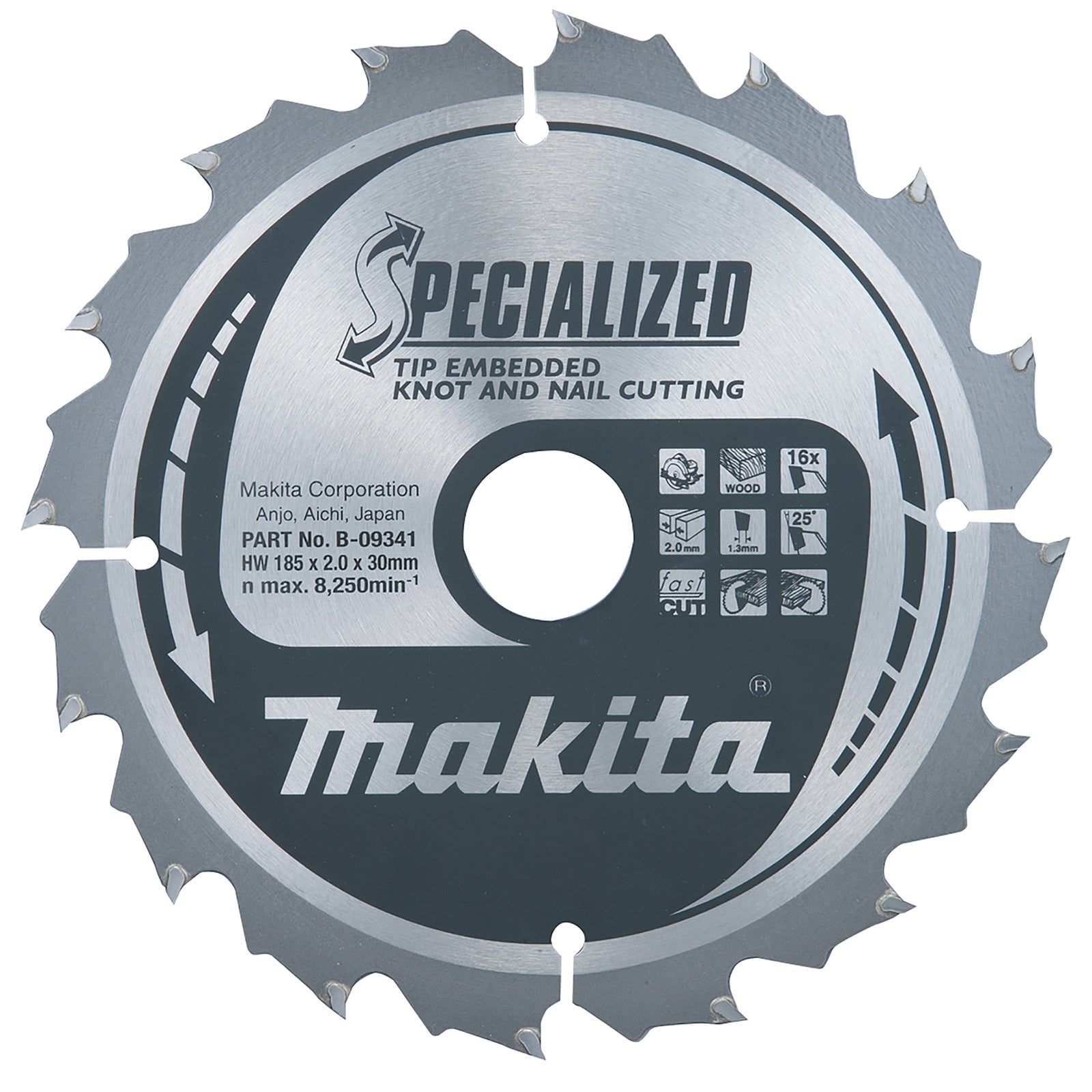Makita SPECIALIZED Sägeblatt 260x30x32Z - B-42385