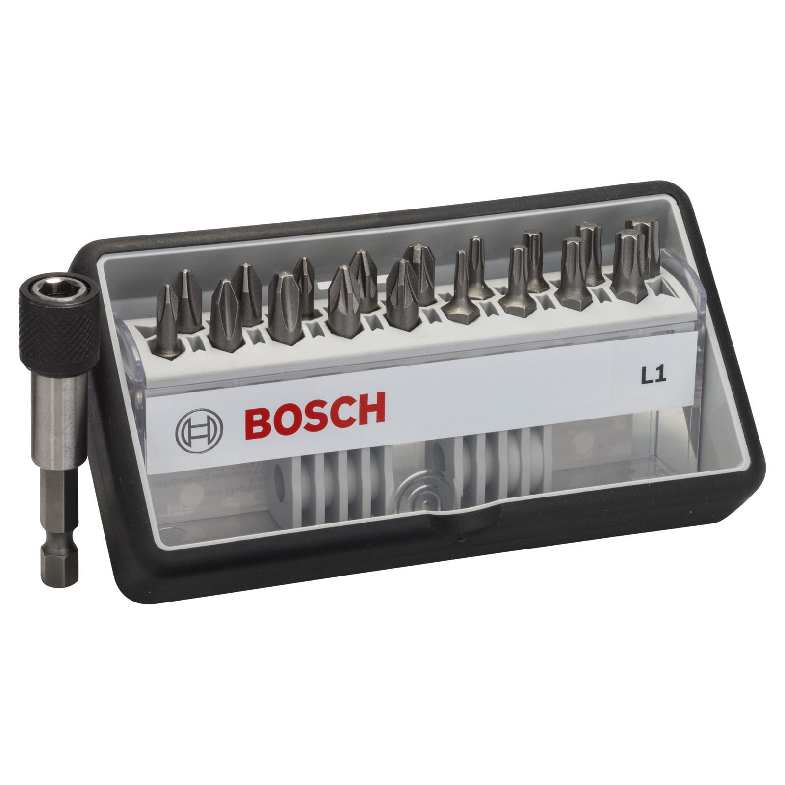 Bosch Schrauberbit-Set Robust Line L Extra-Hart 18+1tlg. 25 mm PH PZ Torx - 2607002567