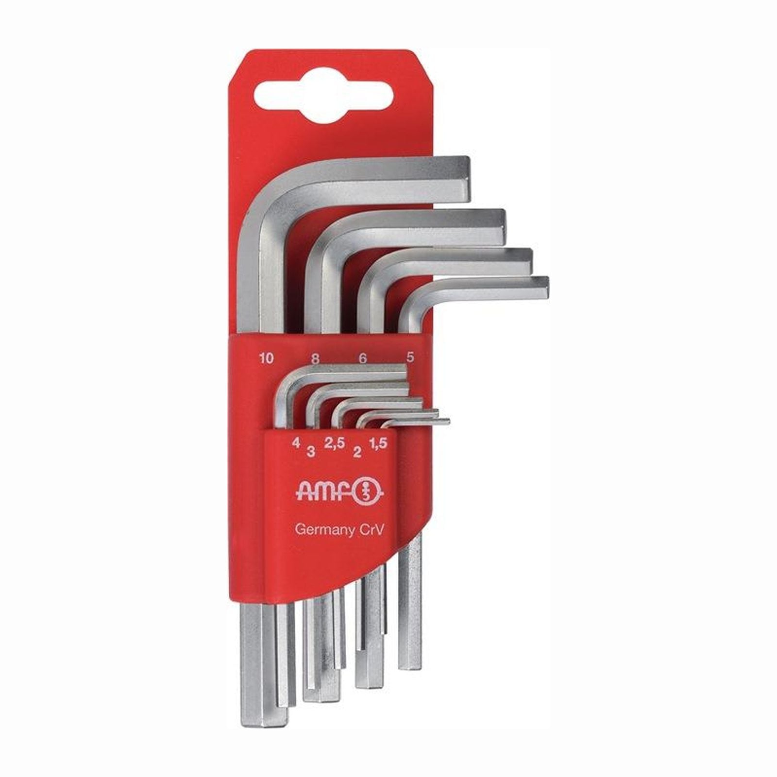AMF Winkelschraubendrehersatz 911-HM9C 9tlg. in Kunststoffhalter - 46789