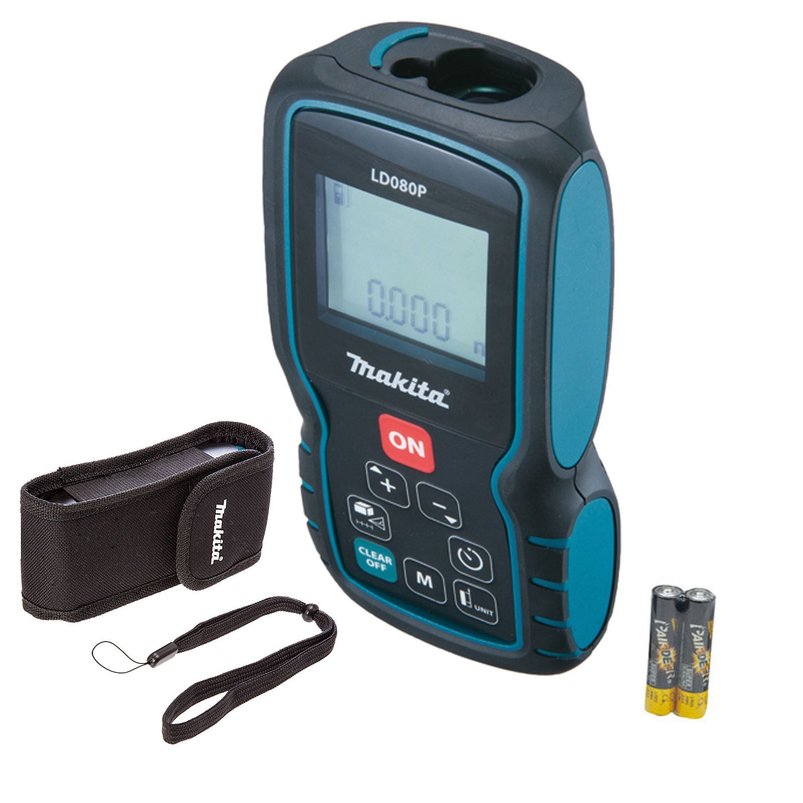 Makita LD080P Entfernungsmesser 80 m in Transporttasche + 2x Batterie