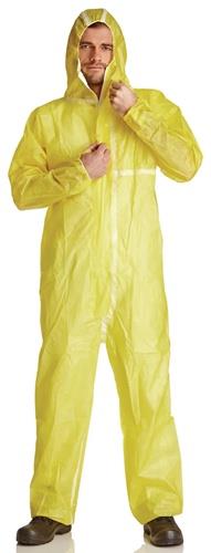 Chemikalienschutzoverall ProSafe® 4 Gr.XXL gelb PSA III DS SafetyWear