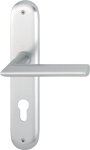 HOPPE Langschildgarnitur Stock.1140/273P Alu.F1 PZ 72mm DIN L/R - 2785850