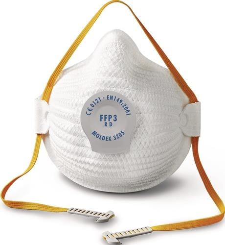 Moldex Atemschutzmaske AIR 320501 FFP3 / V NR D mit Ausatemventil faltbar - 320501