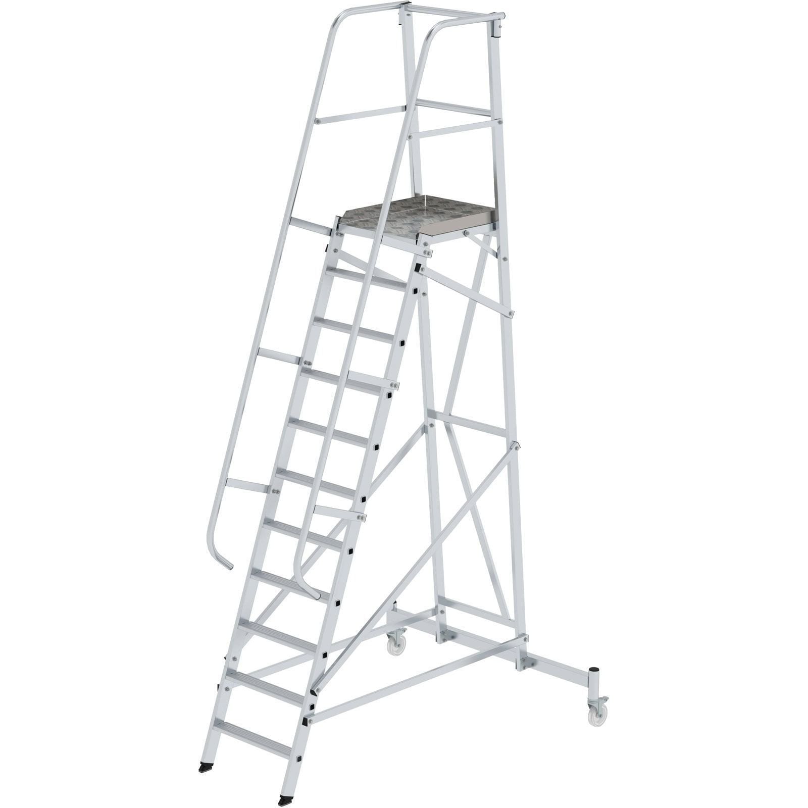 Günzburger Steigtechnik Plattformleiter fahrbar