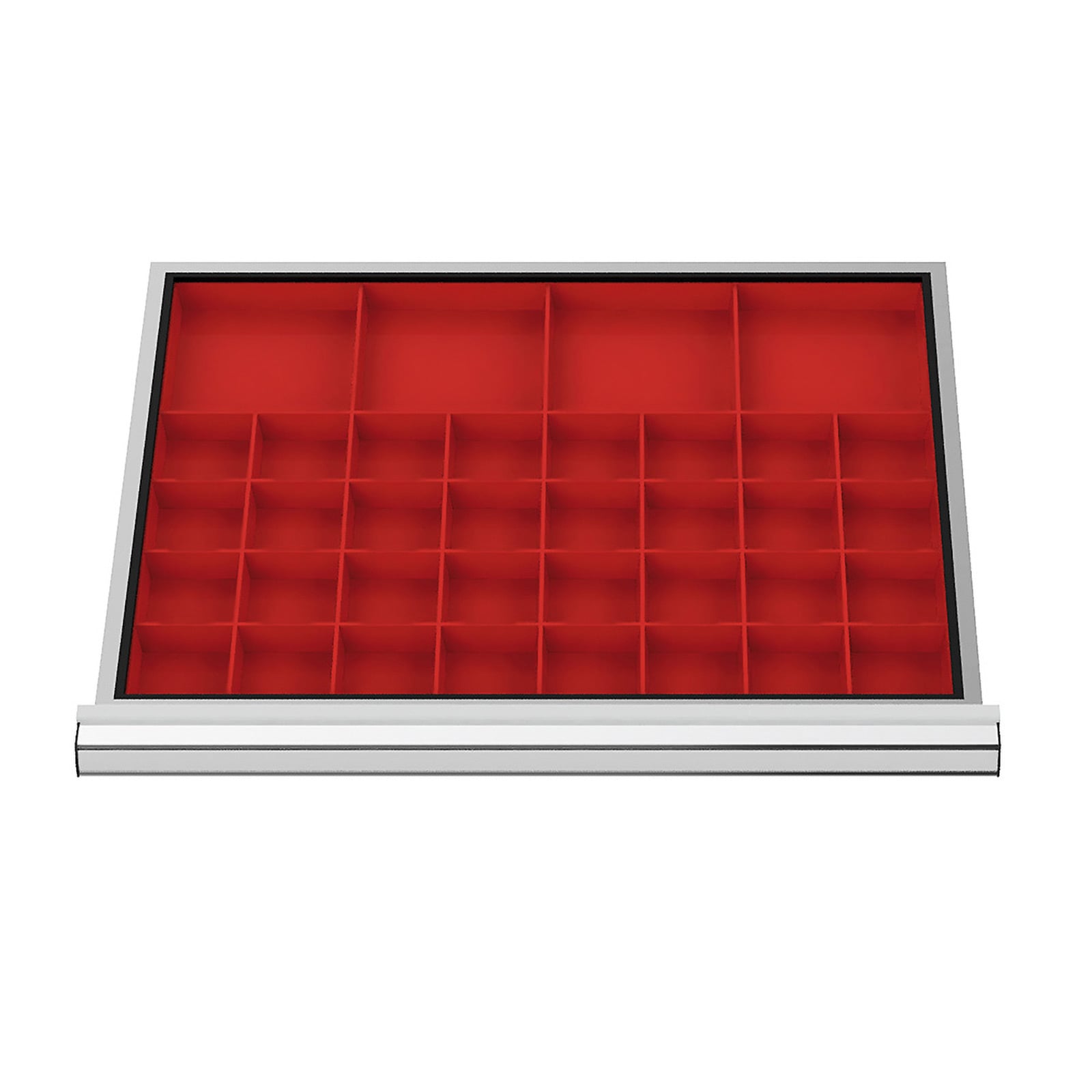 WS24 Schubladeneinteilung Kleinteilekästen BLH 50 mm Innenmaß 600 x 450 mm - WS24-100225