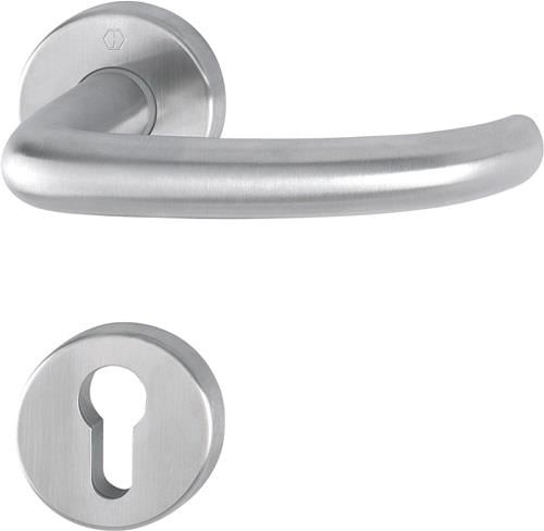 HOPPE Rosettengrt.San Fran.E1301Z/42KV/42KVS VA F69 rd.PZ DIN L/R D/D - 3728304