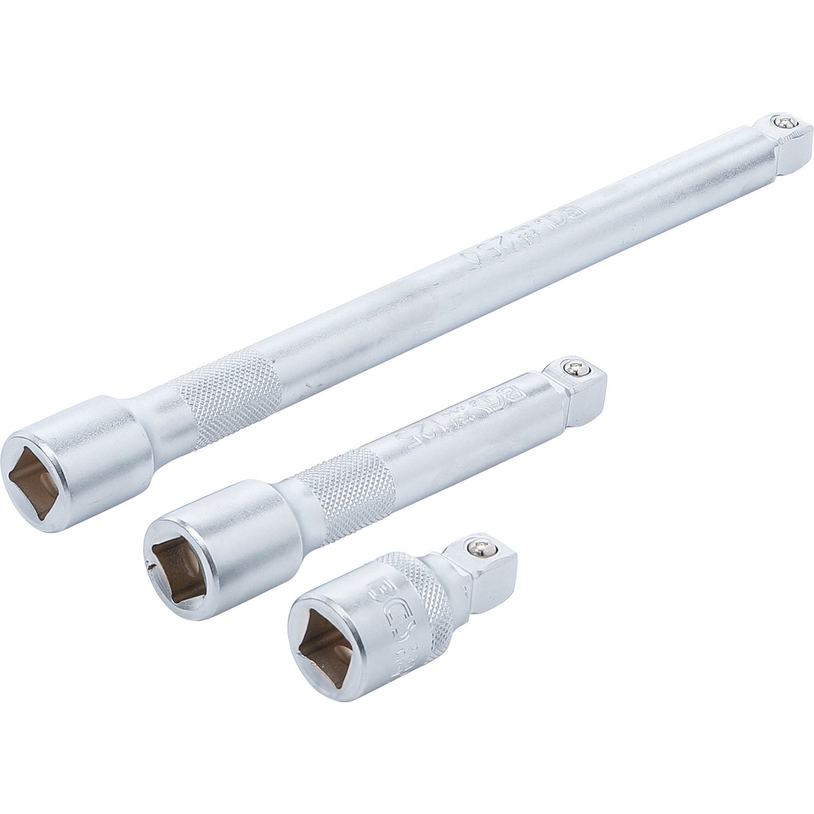 BGS Kippverlängerungs-Satz 12,5 mm (1/2") 50 / 125 / 250 mm 3tlg. - 2240