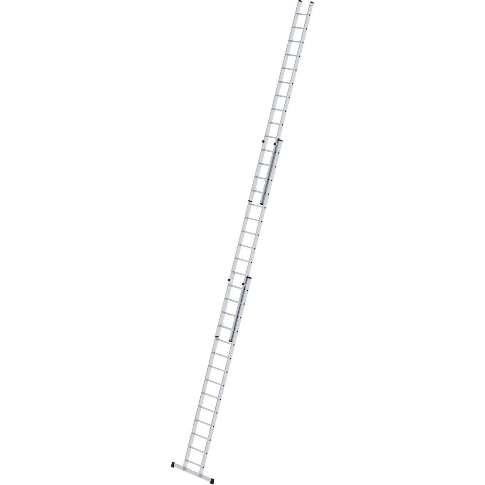 Günzburger Steigtechnik Sprossen-Schiebeleiter 3tlg. mit Standard-Traverse 3 x 14 Sprossen - 020324