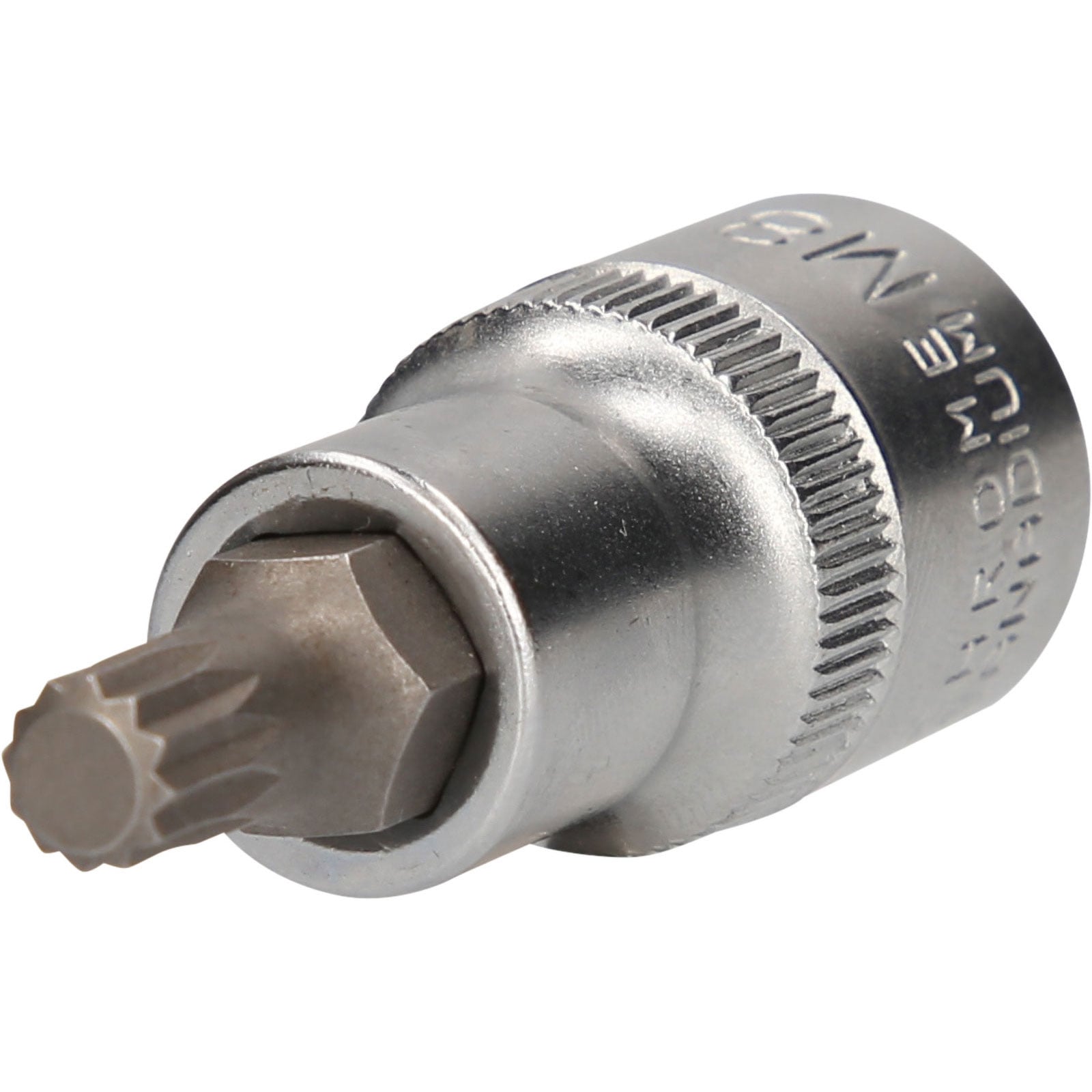 BRILLIANT TOOLS 1/2" Vielzahn-Bit-Stecknuss 55 mm lang M8 - BT022932