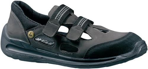 Lemaitre Sicherheitssandale Dragster-1240 Größe 44 braun / schwarz - 1240-44