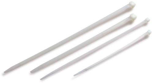 Kabelbinder Maße 360x4,8mm weiß TRANSPAK