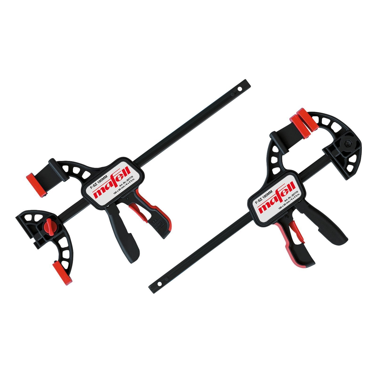 mafell Spannzwinge F-SZ 180MM 2 Stück, zur Schienenfixierung am Werkstück - 207770