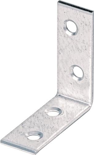 GAH Alberts Stuhlwinkel L.40 x 40 mm B.15 mm S.1,75 mm STA galv.gelb verz.Loch-D.4,5 mm - 339203