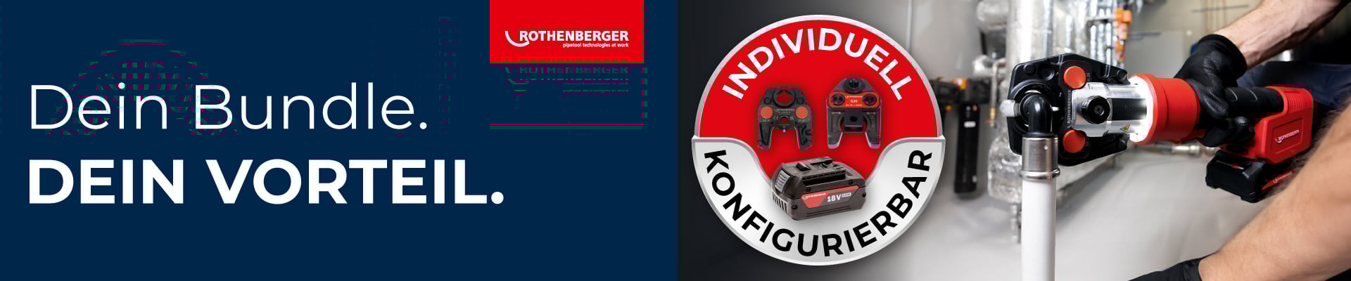 Rothenberger Vorteilspaket – Werkzeug und Zubehör als Rundum-Angebot