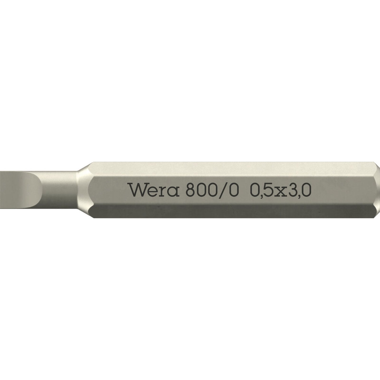 Wera 800/0 Micro Bits für Schlitzschrauben - 05058105001