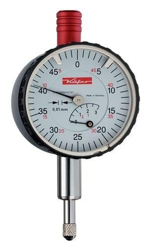 KÄFER Kleinmessuhr KM4/5S 5mm Abl.0,01mm m.Stoßschutz - 10010