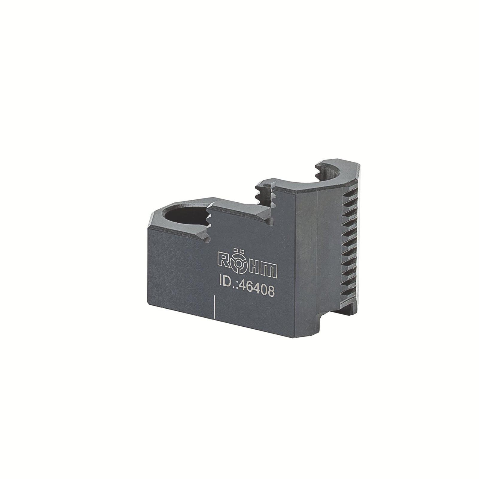 Röhm Umkehr-Aufsatzbacken Größe 110/125/140, 2-Backen-Satz, Spitzverzahnung 90° - 046545