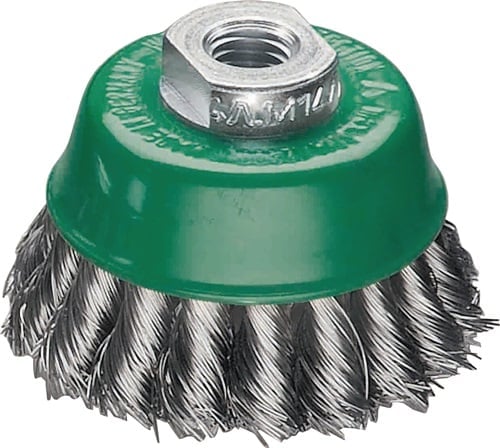 Lessmann Zopftopfbürste Ø80 mm VA 9.000 min-¹ - 486217