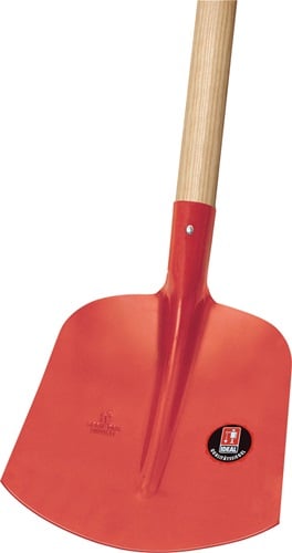 IDEAL Holländer Schaufel RUHR-BRILLANT Gr.2 300x250mm m.Eschenstiel - 4050472