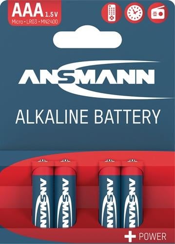 ANSMANN Batterie 1,5 V AAA-AM4-Micro 1250 mAh - 5015553
