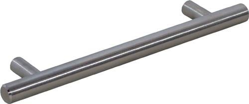 BMB Möbelgriff VA ma 192mm D.12mm verp.im Polybeutel m.Schrauben - 406 118116