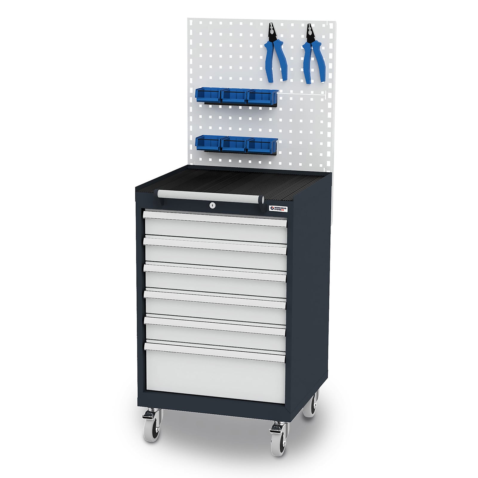 WS24 Lochwandaufbau B x T x H 600 x 30 x 605 mm - WS24-100212