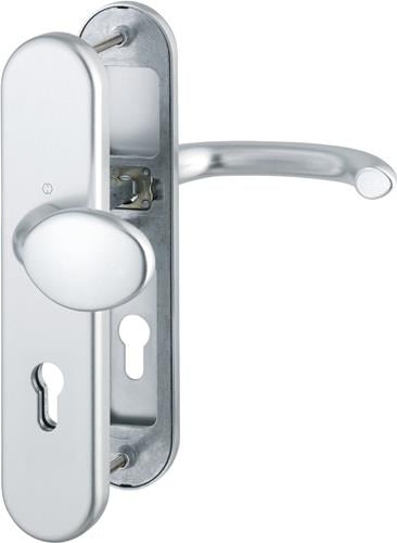 HOPPE Schutzgarnitur Mar.76G/3331/3410/1138 Alu.F1 72mm 41-46mm - 3664603