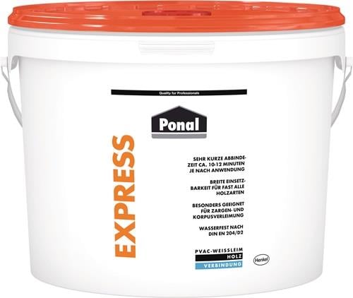 PONAL Holzleim Express 10kg EN 204: D1,D2 Eimer - PN3XN