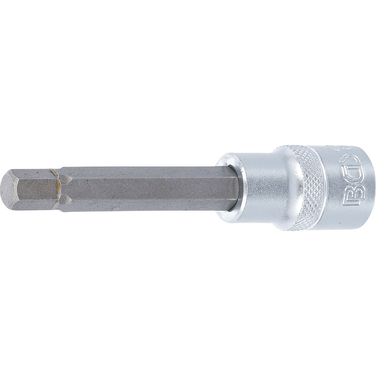 BGS Bit-Einsatz Länge 100 mm Antrieb Innenvierkant 12,5 mm (1/2") Innensechskant 9 mm - 4268