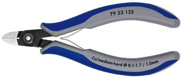 Knipex Präzisions-Elektronik-Seitenschneider 125 mm - 7922125