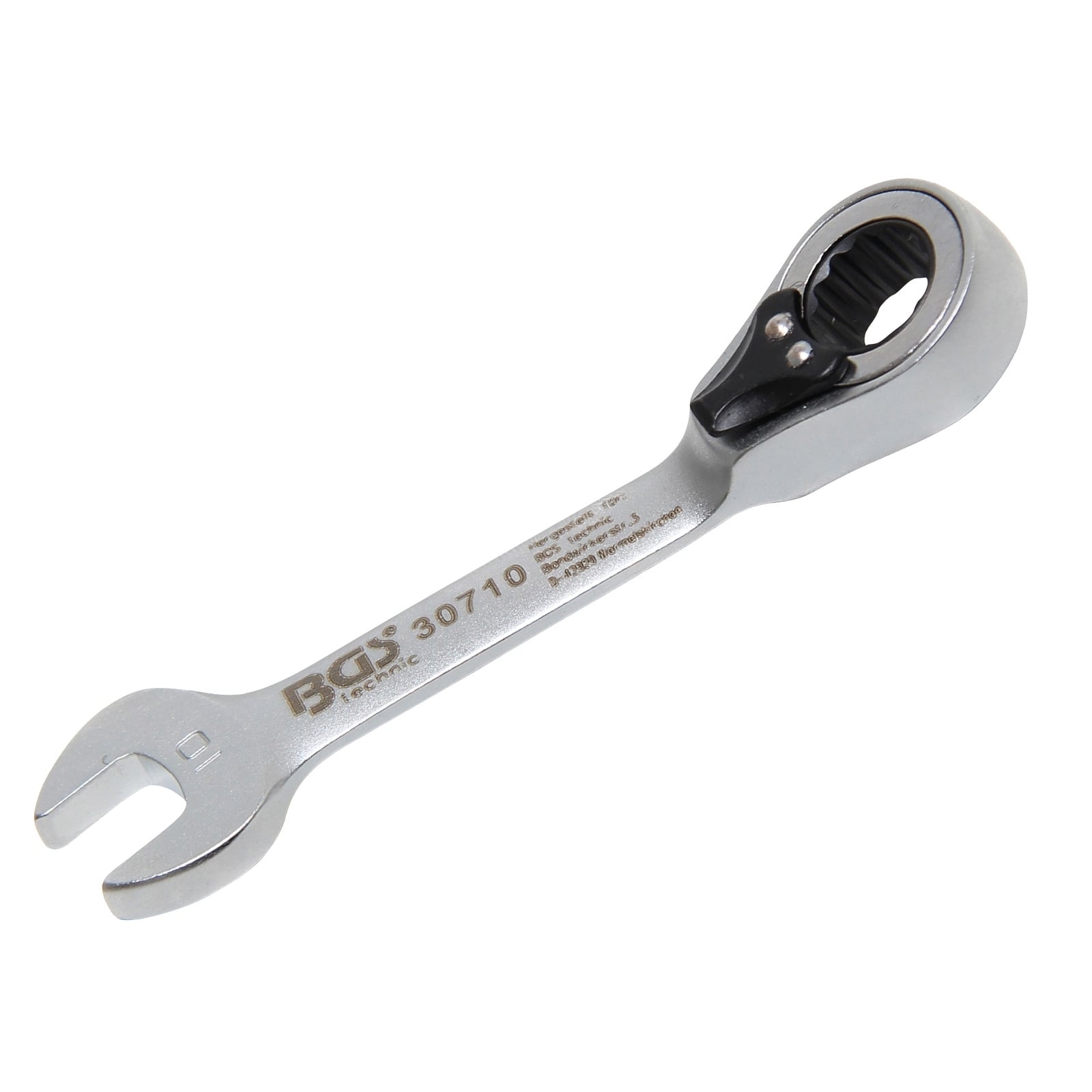 BGS Ratschenring-Maulschlüssel kurz 10 mm - 305710