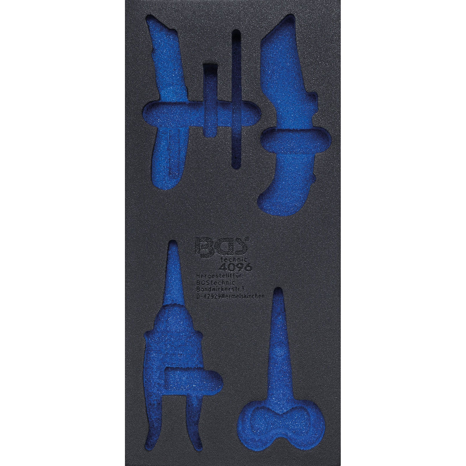 BGS Werkstattwageneinlage 1/3 leer für Art. 4096 - 4096-1