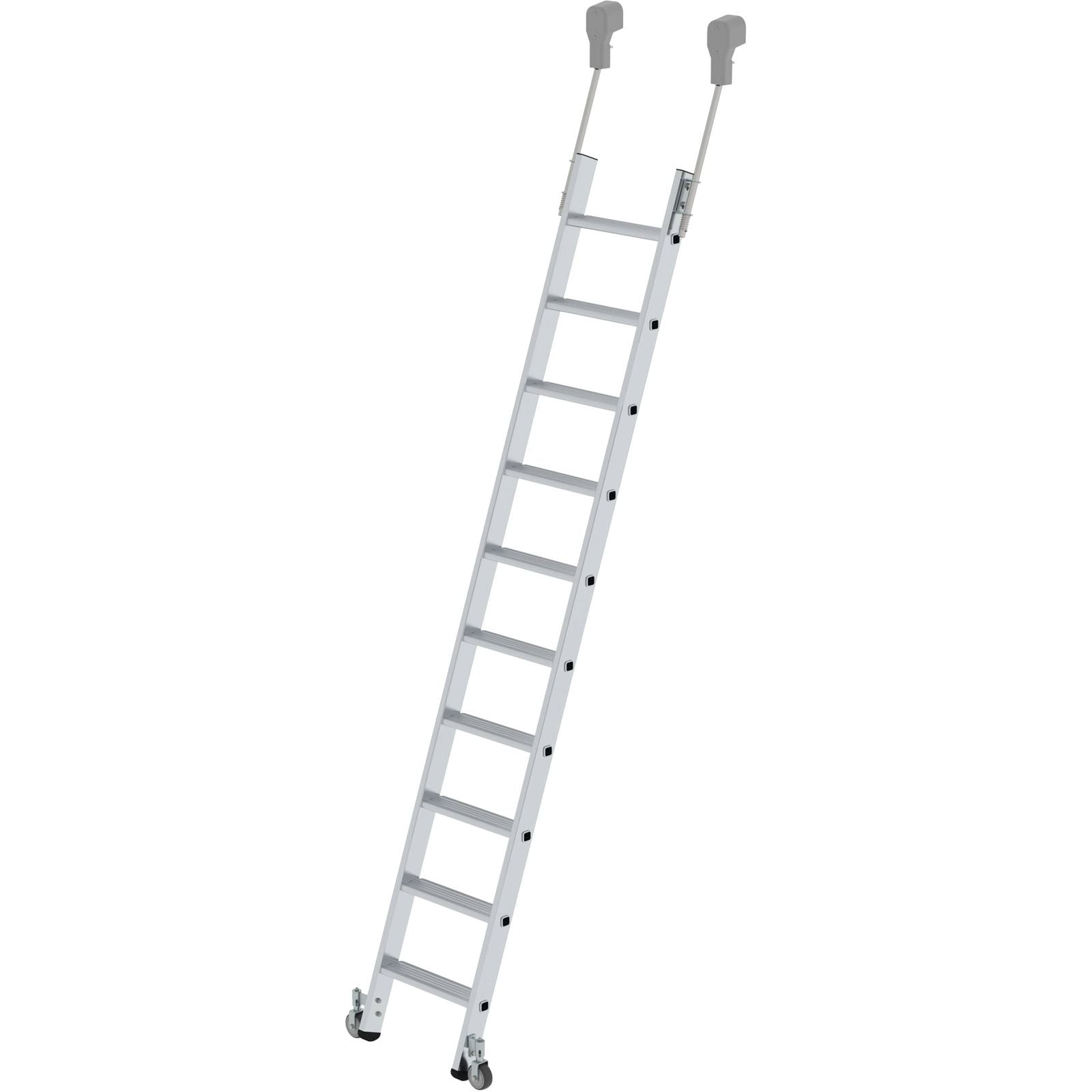 Günzburger Steigtechnik Stufen-Regalleiter fahrbar