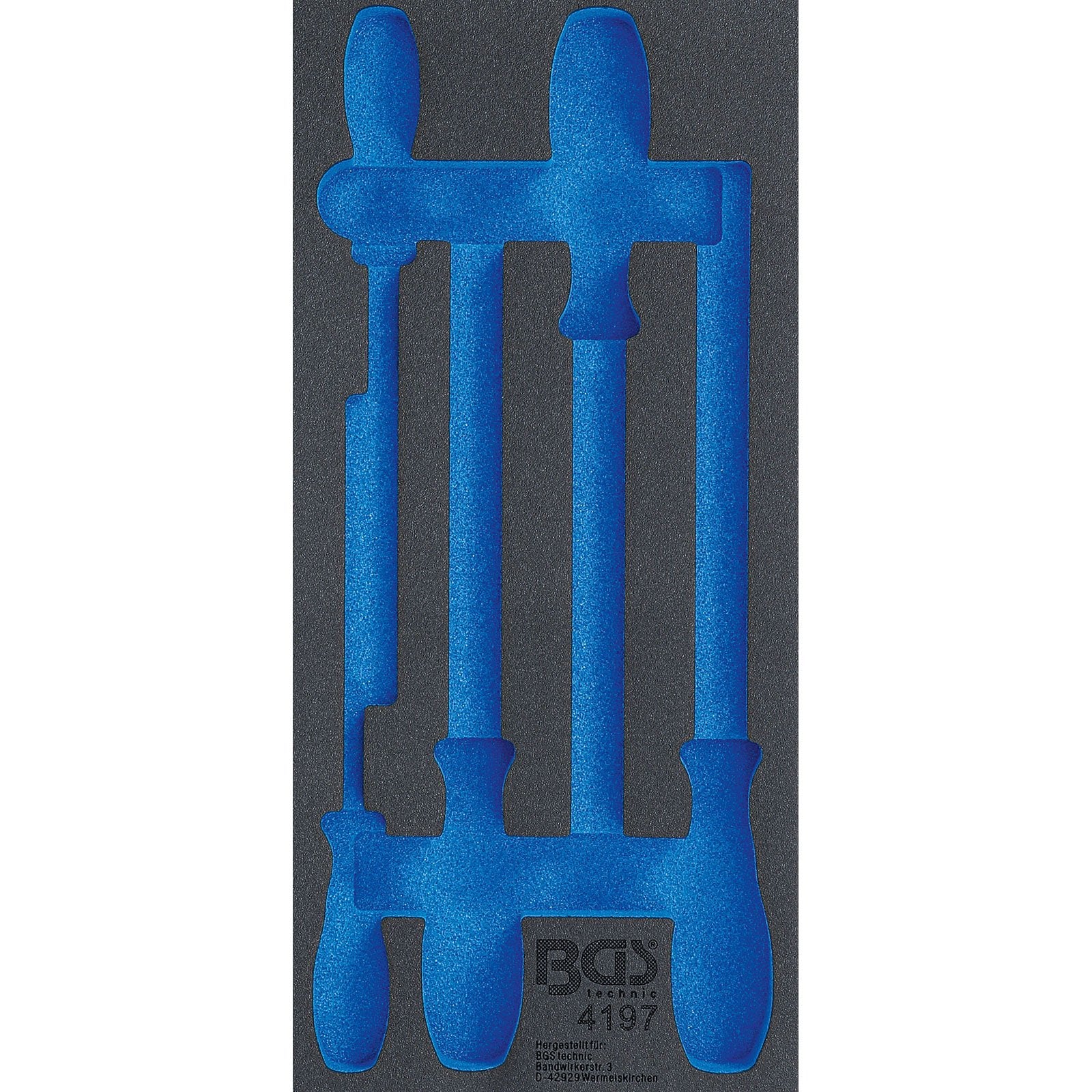 BGS Werkstattwageneinlage 1/3 leer für Art. 4197 - 4197-1