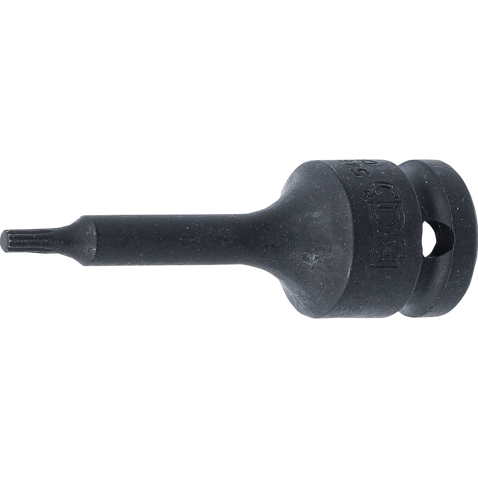 BGS Kraft-Bit-Einsatz Antrieb Innenvierkant 12,5 mm (1/2") Innenvielzahn (für XZN) M4 - 5482-M4