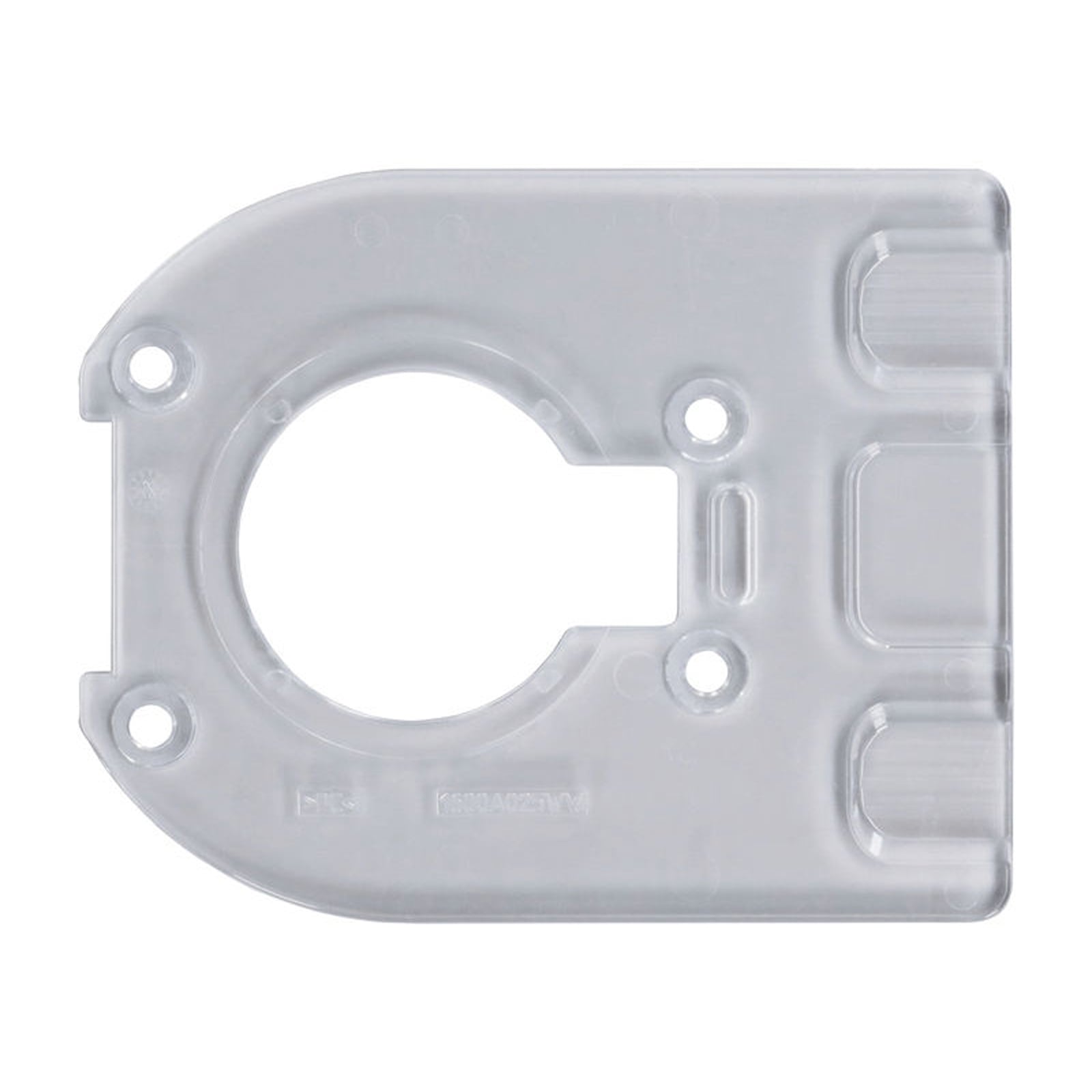 Bosch PRO Grundplatte halbrund 7 x 93 x 118 mm - 2608001110