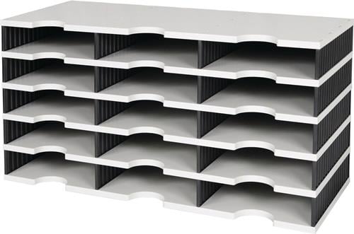 Styro Sortierablage Trio 15 Fächer - 268-0305.98
