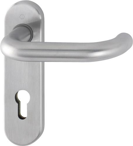 HOPPE Kurzschildgarnitur Paris E138Z/353K VA F69 PZ rd Drückergrt - 3290197