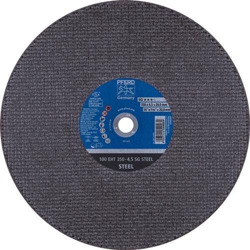 Trennscheibe 100 SG STEEL D350x4,5mm ger.Bohr.20mm PFERD