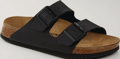 BIRKENSTOCK Sandale Arizona PROF Gr.44 schwarz Birko Flor DIN EN ISO 20347 - 1018222-44