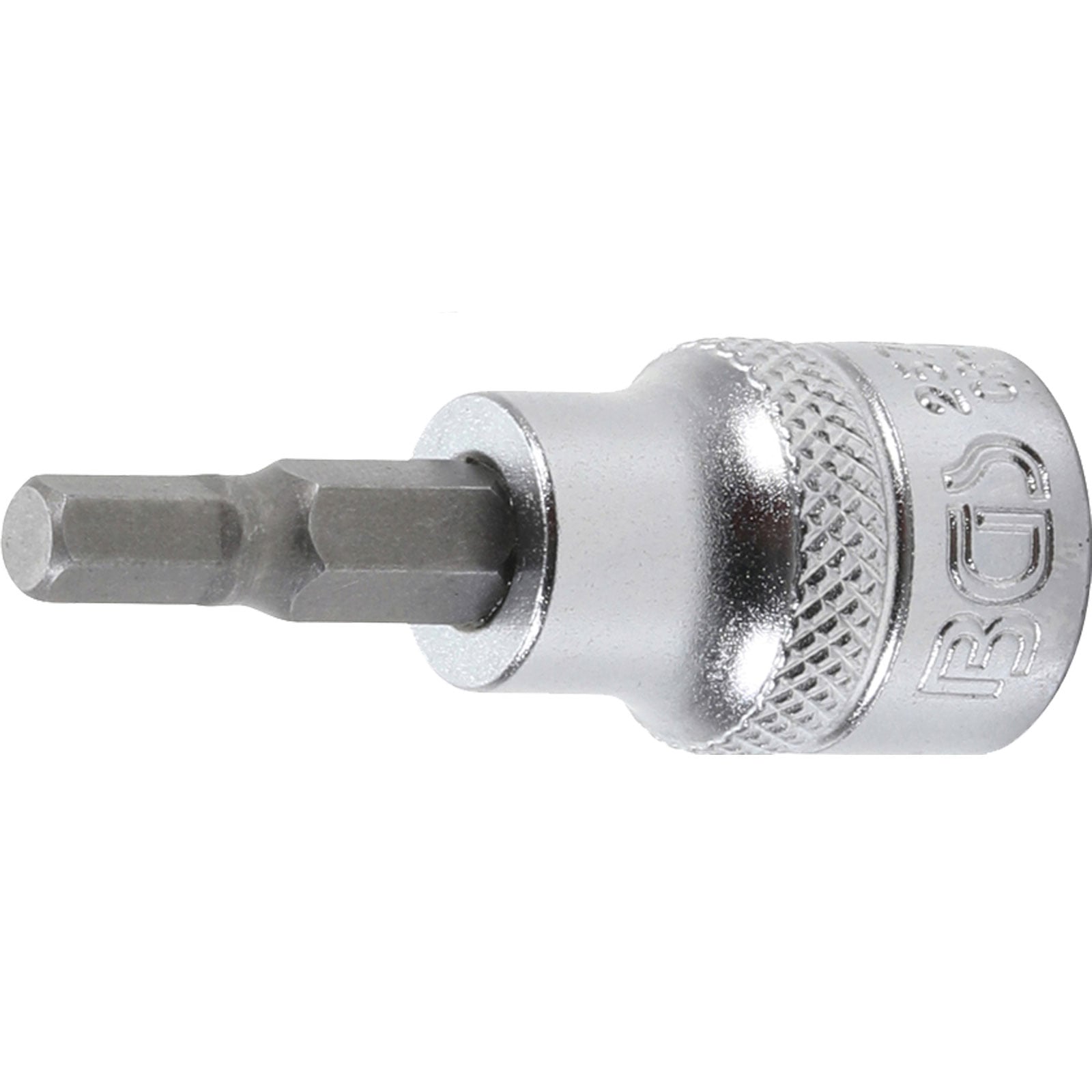 BGS Bit-Einsatz Antrieb Innenvierkant 10 mm (3/8") Innensechskant 5 mm - 2578