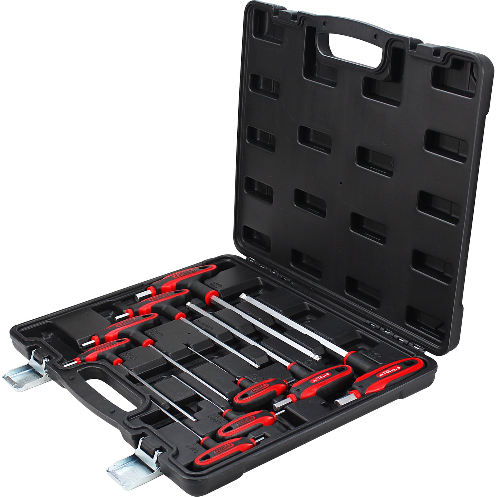 KS TOOLS T-Griff-Innensechskant-Kugelkopf-Schlüssel-Satz 9tlg. - 151.8150