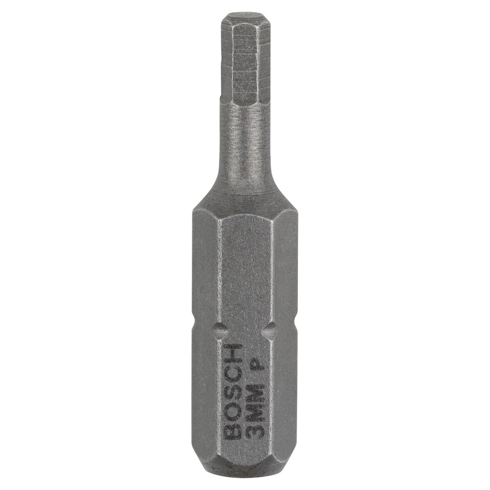 Bosch 3x Schrauberbit Extra-Hart, HEX 3, 25 mm - 2607001722