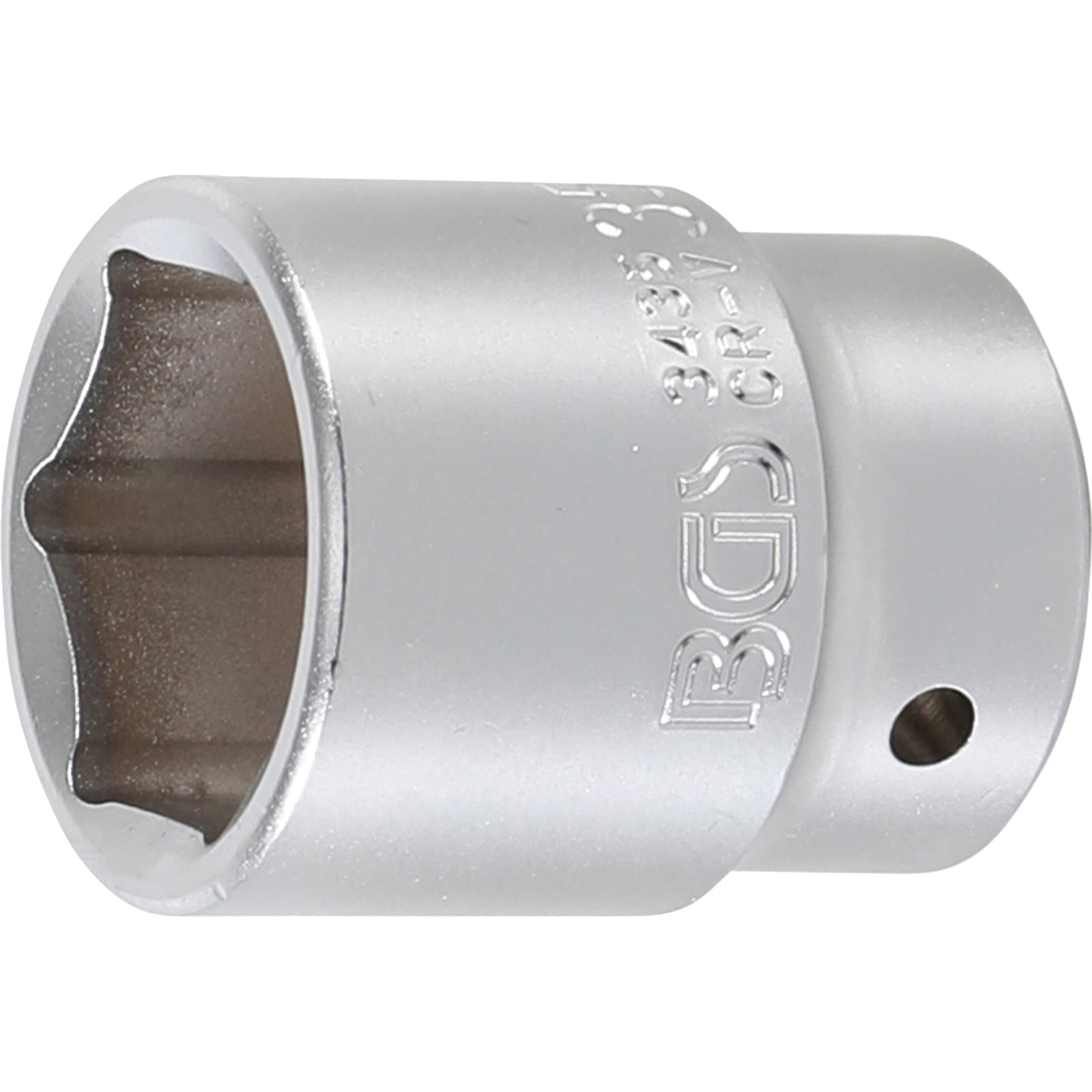 BGS Steckschlüssel-Einsatz Sechskant Antrieb Innenvierkant 20 mm (3/4") SW 35 mm - 3435