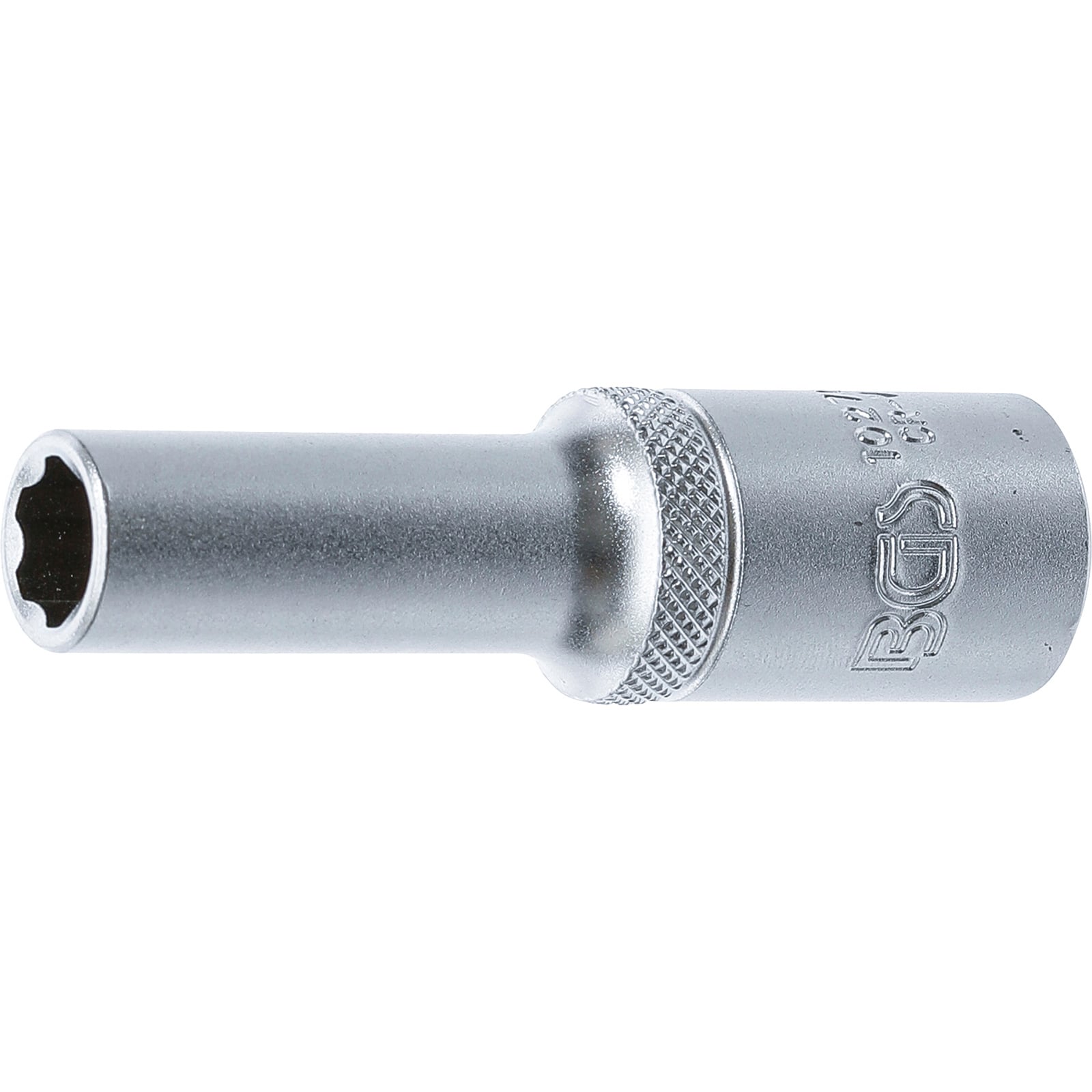 BGS Steckschlüssel-Einsatz Super Lock tief Antrieb Innenvierkant 12,5 mm (1/2") SW 10 mm - 10270