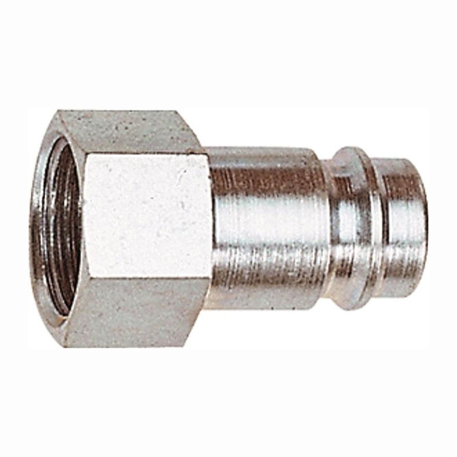 Riegler Stecknippel Stahl gehärtet / vern. Stecker DN 10 IG 19,17 mm - 107463