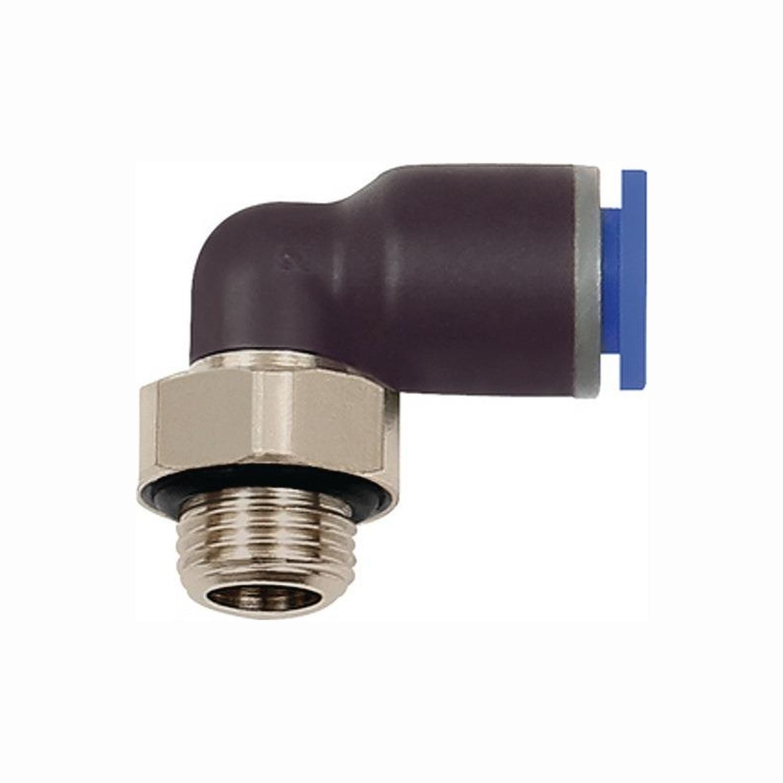 Riegler L-Steckverschraubung Blaue Serie AG G 1/2″ SW 24 mm m. O-Ring drehb. zyl. 10 mm - 109277